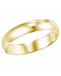 James Free 5MM Comfort Fit 14K Yellow Gold Men's Band