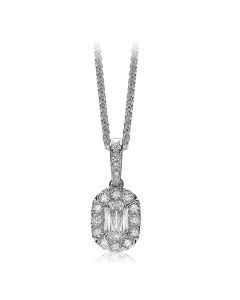 Christopher Design L'Amour Collection Diamond Halo Pendant L109P-033
