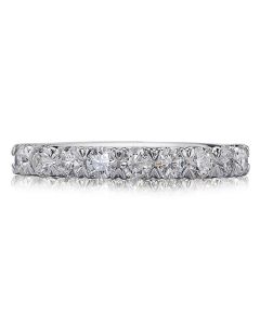 Christopher Design Crisscut Collection 10 Prong Set 0.57CTW Diamond Wedding Band G52BRD100