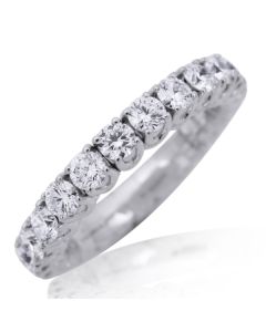 Picchiotti Xpandable Bridal 18K White Gold and Diamond Band 