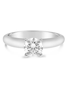 white gold engagement ring