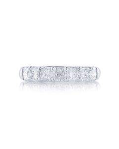 5261-003 JB Star Platinum 7 Radiant Cut Diamond Band