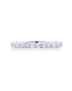 JB Star Shared Prong Platinum Wedding Band 6009-043