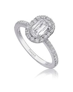 Christopher Design L'Amour Collection Diamond Halo Engagement Ring L105-100