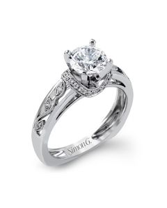 TR525 Simon G Engagement Ring from the Duchess Collection
