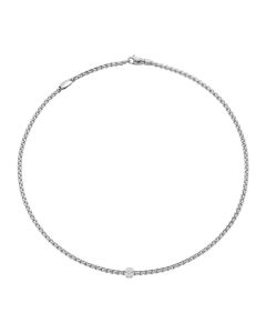 FOPE Eka 18K White Gold Necklace 730CPAVEW