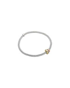 FOPE Flex'it Prima Bracelet in White Gold 587B