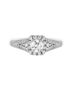 Propose Tonight Diamond Halo Engagement Ring