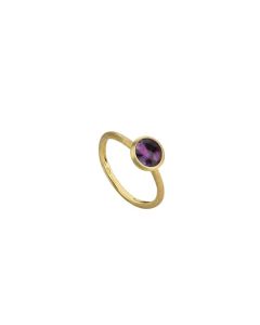 Marco Bicego Jaipur Color Yellow Gold Amethyst Ring AB471 AT01 Y 02 small