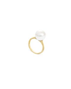 Marco Bicego Africa Boules 18K Yellow Gold and Pearl Ring AB614 PL Y 02 small