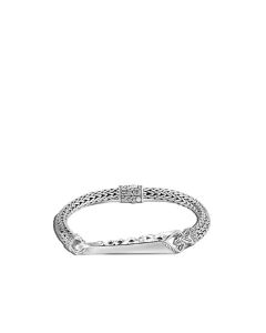 John Hardy Men's Classic Chain 6.5MM Keris Dagger Silver Bracelet 