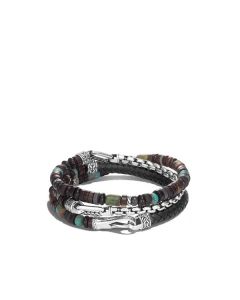 John Hardy Men's Classic Chain Wrap Bracelet