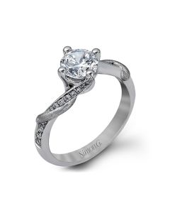Simon G Engagement Ring from the Classic Romance Collection