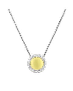 Charles Krypell Sterling Silver Round Fire Fly Pendant 4-6970-FFSG