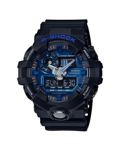 G-Shock GA-700 Black & Blue Watch