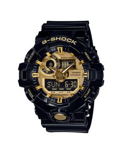 G-Shock GA-700 Black & Gold Watch
