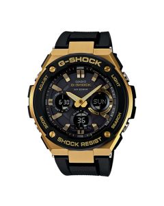 G-Shock Stainless Steel & Black Resin Men's Watch