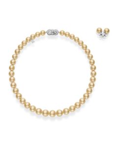 Mikimoto Special Edition Golden South Sea Pearl Set 