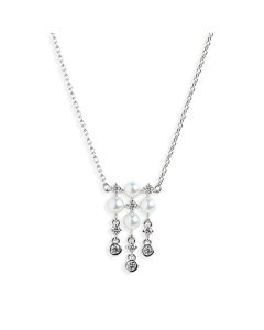 Mikimoto 18K White Gold Chandelier Pendant With Akoya & Diamonds MPQ10083ADXW