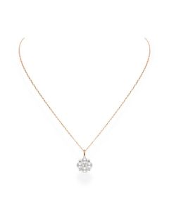 Mikimoto Akoya Cultured Pearl Pendant With Diamonds In Rose Gold MPQ10086ADXZ