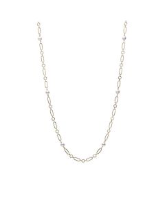 Mikimoto M Code Akoya Cultured Pearl Necklace in 18K Yellow Gold MPQ10147AXXK
