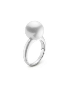 Mikimoto 12mm Akoya Pearl Ring With 18K White Gold Band MRA10239NXXW