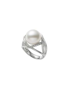 Mikimoto M Collection White South Sea Cultured Pearl Ring MRA10256NDXW