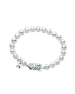 Mikimoto Akoya Bracelet With 18K White Gold Clasp UD65107W