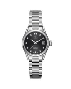 Tag Heuer Ladies' 28mm Carrera Automatic Calibre 9 Watch WAR2413.BA0776 - 1 Left