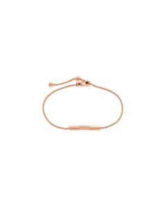 Gucci 18K Rose Gold Link To Love Bar Bracelet 