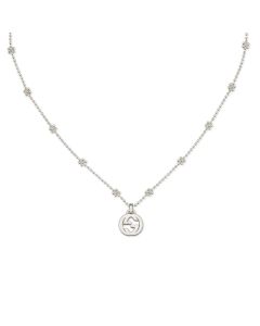 Gucci Interlocking G Necklace with Interlocking G Motif Pendant