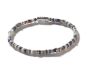 John Hardy Sterling silver Heishi Collection Opal beaded bracelet with pusher clasp.