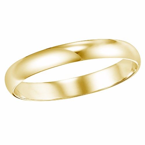 James Free 14K Yellow Gold 3MM Comfort Fit Band
