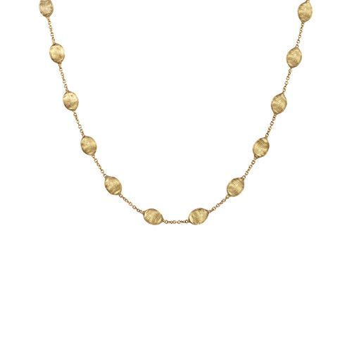 Marco Bicego Siviglia 18K Yellow Gold Station Medium Bead Necklace