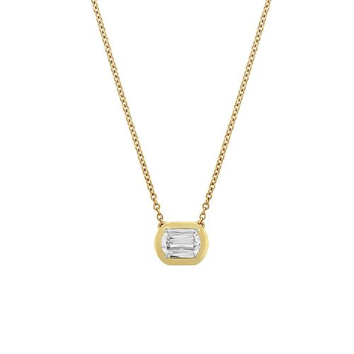 Christopher Designs L'Amour Crisscut Diamond Necklace L198P050Y