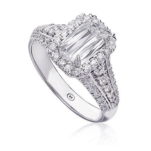 Christopher Design L'Amour Diamond Halo Engagement Ring L126-060