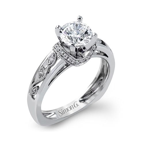TR525 Simon G Engagement Ring from the Duchess Collection