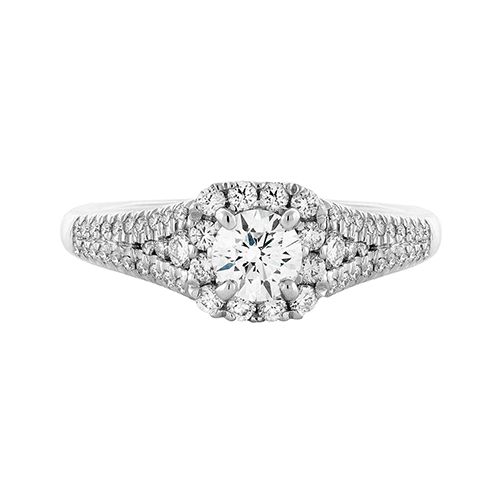 Propose Tonight Diamond Halo Engagement Ring