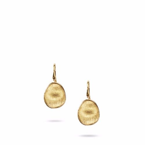 Marco Bicego Lunaria Yellow Gold Petite Drop Earrings OB1341-A-Y