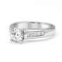Propose Tonight Channel Set Diamond Engagement Ring
