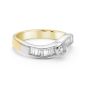 Propose Tonight Channel Set Baguettes Contour Engagement Ring