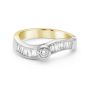 Propose Tonight Channel Set Baguettes Contour Engagement Ring
