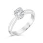 Propose Tonight 0.70 ct Round Brilliant Diamond Solitaire in 18k White Gold R28588