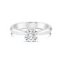 Propose Tonight 0.70 ct Round Brilliant Diamond Solitaire in 18k White Gold R28588