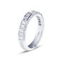 JB Star Emerald Cut Diamond Channel Band 0178-004