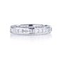JB Star Emerald Cut Diamond Channel Band 0178-004