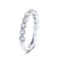JB Star 11 Diamond Shared Prong Platinum Wedding Band 0788-039
