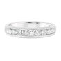 14K White Gold 3/4 Carat Channel Set Diamond Band