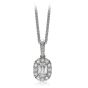 Christopher Design L'Amour Collection Diamond Halo Pendant L109P-033