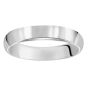 James Free Platinum Comfort Fit 3.5MM Wedding Band 